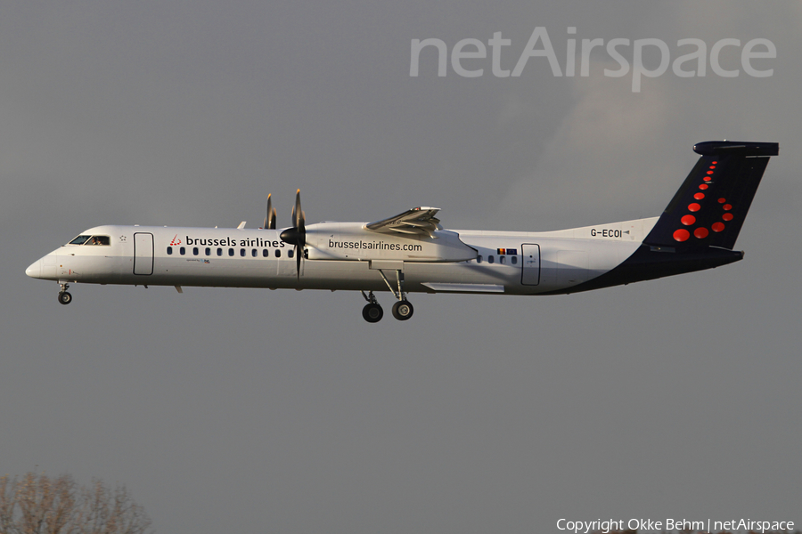 Brussels Airlines Bombardier DHC-8-402Q (G-ECOI) | Photo 71909