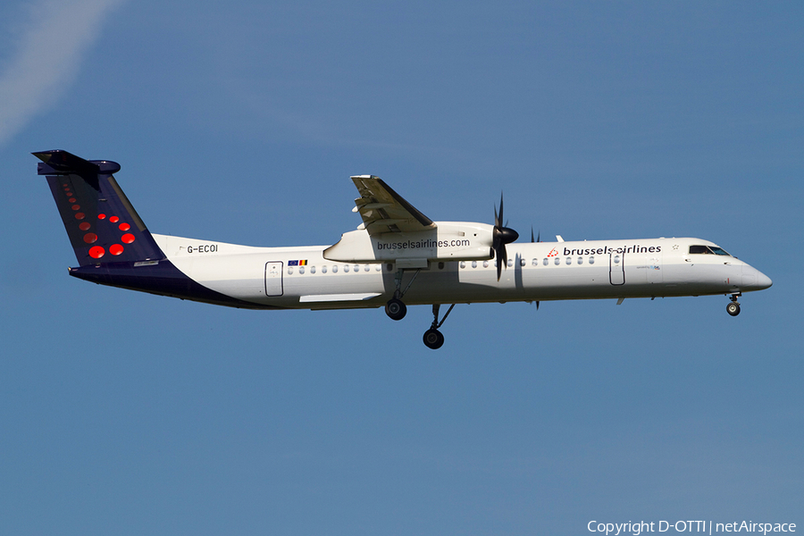 Brussels Airlines Bombardier DHC-8-402Q (G-ECOI) | Photo 388181