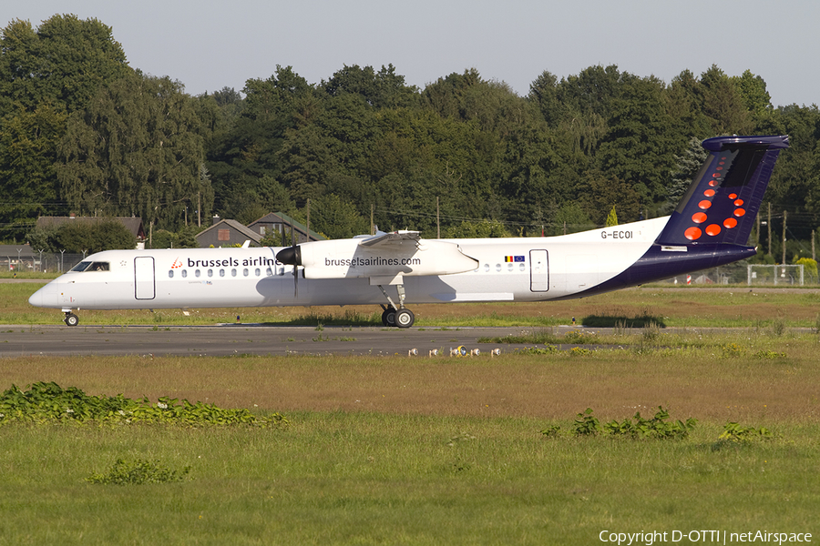 Brussels Airlines Bombardier DHC-8-402Q (G-ECOI) | Photo 389320