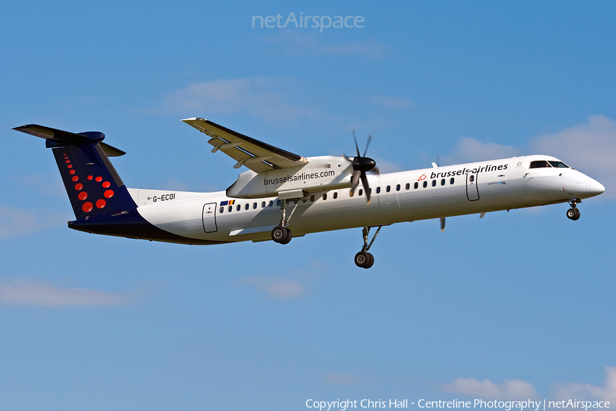 Brussels Airlines Bombardier DHC-8-402Q (G-ECOI) | Photo 9447
