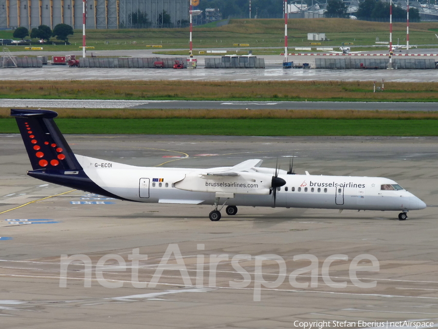 Brussels Airlines (flybe) Bombardier DHC-8-402Q (G-ECOI) | Photo 385720