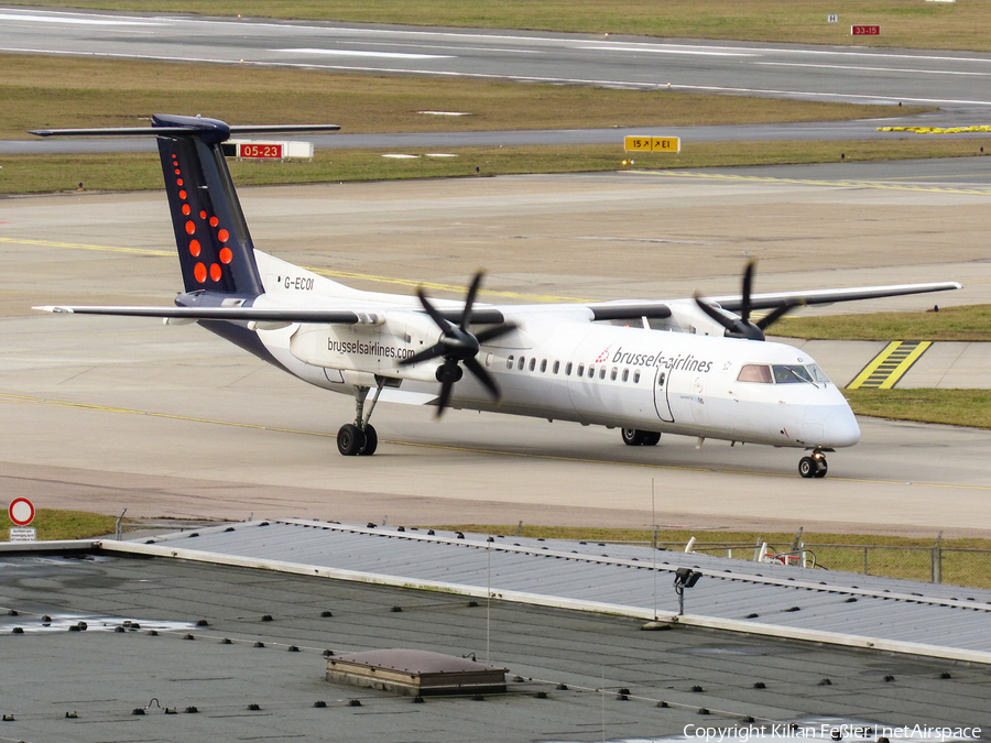 Brussels Airlines (flybe) Bombardier DHC-8-402Q (G-ECOI) | Photo 416063