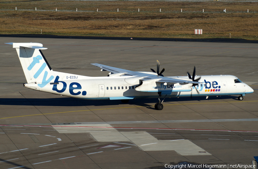 Flybe Bombardier DHC-8-402Q (G-ECOJ) | Photo 118604