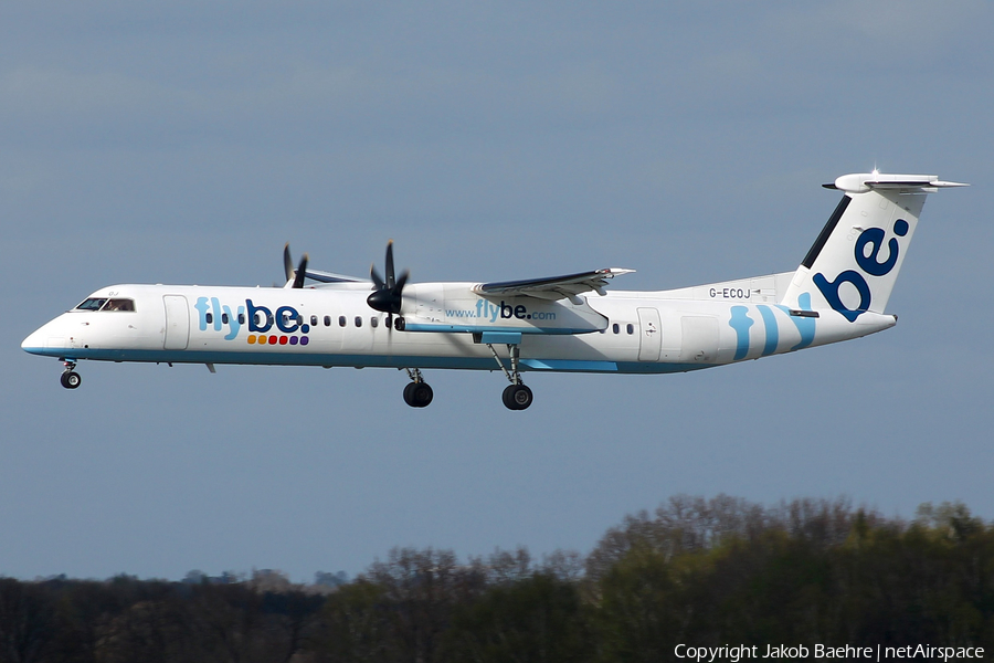 Flybe Bombardier DHC-8-402Q (G-ECOJ) | Photo 161359