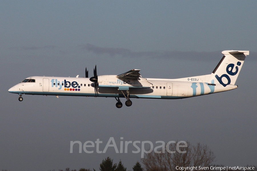Flybe Bombardier DHC-8-402Q (G-ECOJ) | Photo 65236