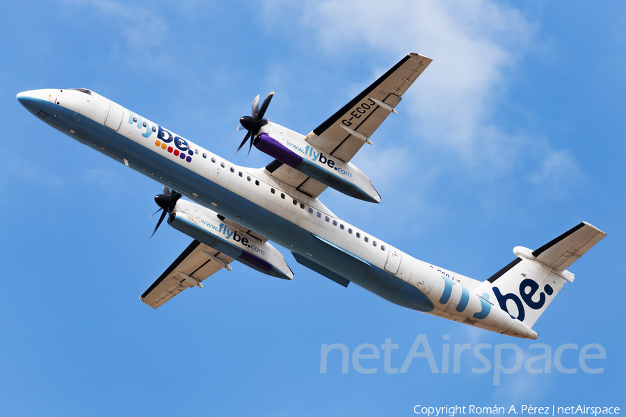 Flybe Bombardier DHC-8-402Q (G-ECOJ) | Photo 599599