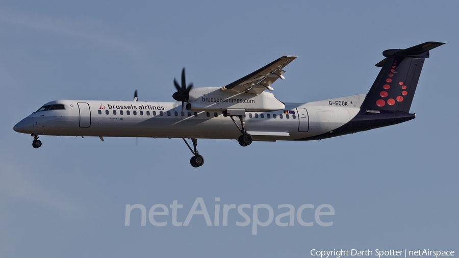 Brussels Airlines Bombardier DHC-8-402Q (G-ECOK) | Photo 229719