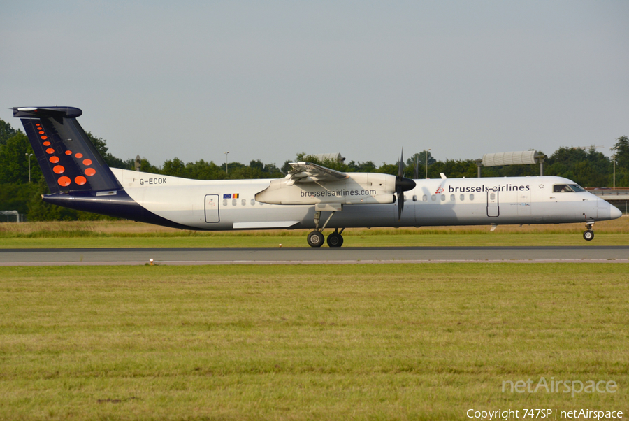 Brussels Airlines Bombardier DHC-8-402Q (G-ECOK) | Photo 180517