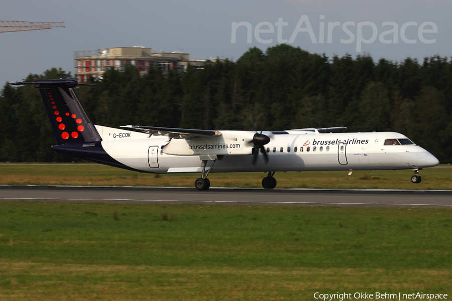 Brussels Airlines Bombardier DHC-8-402Q (G-ECOK) | Photo 71910