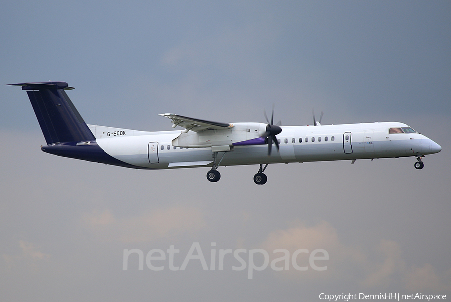 Flybe Bombardier DHC-8-402Q (G-ECOK) | Photo 448623