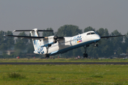 Flybe Bombardier DHC-8-402Q (G-ECOM) at  Amsterdam - Schiphol, Netherlands