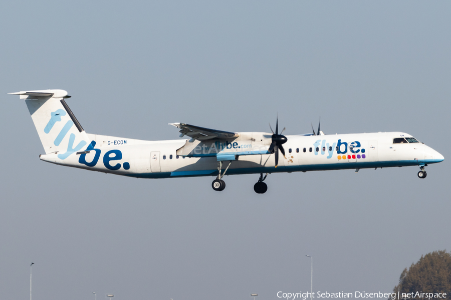 Flybe Bombardier DHC-8-402Q (G-ECOM) | Photo 316519