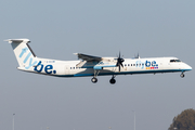Flybe Bombardier DHC-8-402Q (G-ECOM) at  Amsterdam - Schiphol, Netherlands
