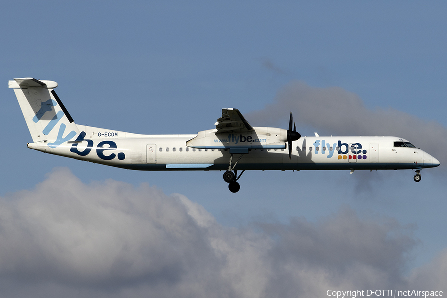 Flybe Bombardier DHC-8-402Q (G-ECOM) | Photo 530023