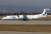 Flybe Bombardier DHC-8-402Q (G-ECOM) at  Geneva - International, Switzerland