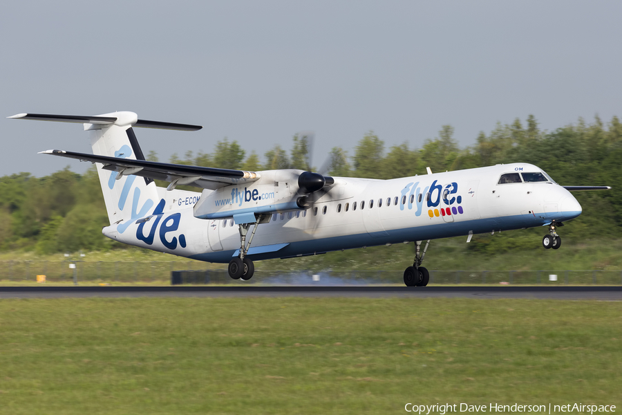 Flybe Bombardier DHC-8-402Q (G-ECOM) | Photo 113492