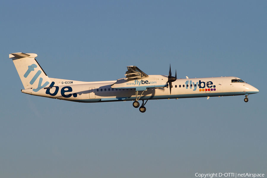 Flybe Bombardier DHC-8-402Q (G-ECOM) | Photo 371471