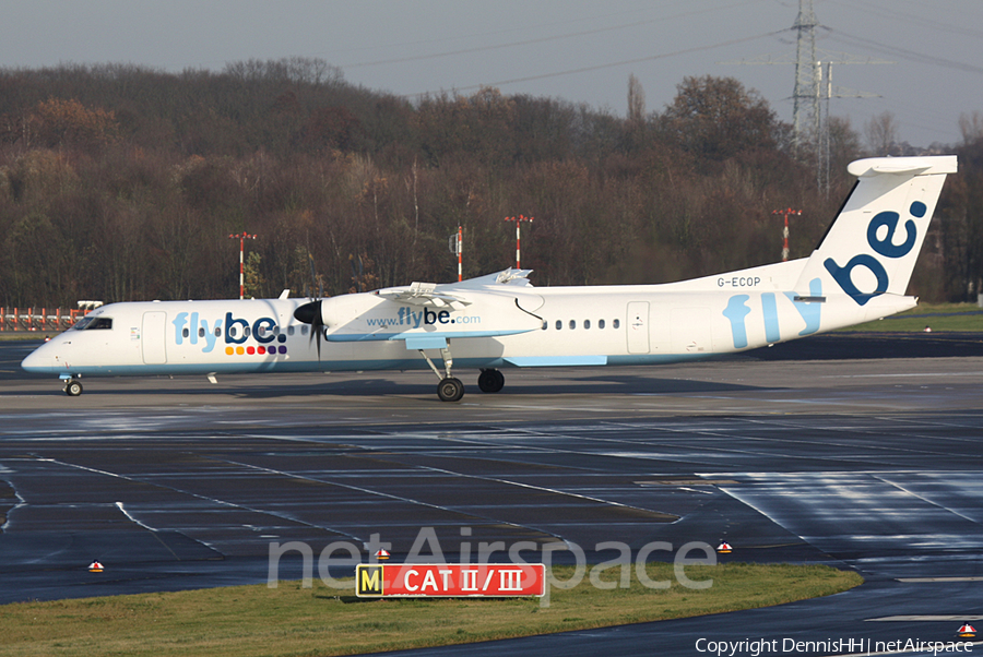 Flybe Bombardier DHC-8-402Q (G-ECOP) | Photo 376231