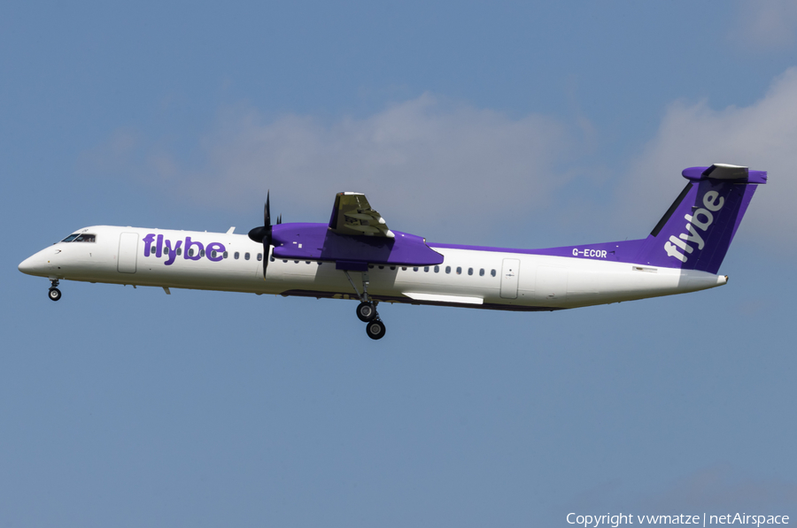 Flybe Bombardier DHC-8-402Q (G-ECOR) | Photo 508405