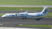 Flybe Bombardier DHC-8-402Q (G-ECOR) at  Dusseldorf - International, Germany