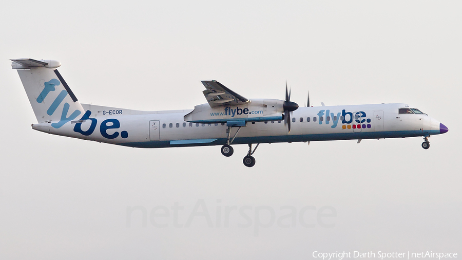 Flybe Bombardier DHC-8-402Q (G-ECOR) | Photo 358405