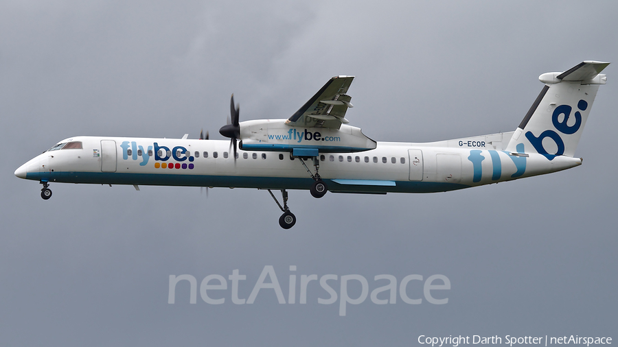 Flybe Bombardier DHC-8-402Q (G-ECOR) | Photo 374629