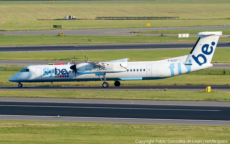Flybe Bombardier DHC-8-402Q (G-ECOT) | Photo 350605