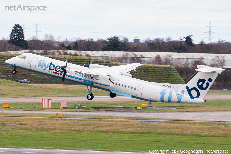 Flybe Bombardier DHC-8-402Q (G-ECOT) | Photo 392638