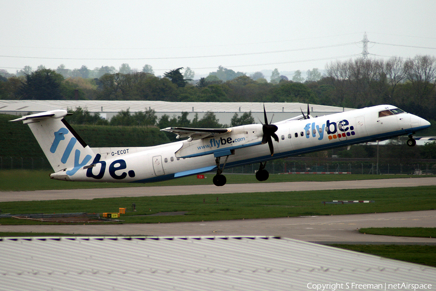 Flybe Bombardier DHC-8-402Q (G-ECOT) | Photo 46816