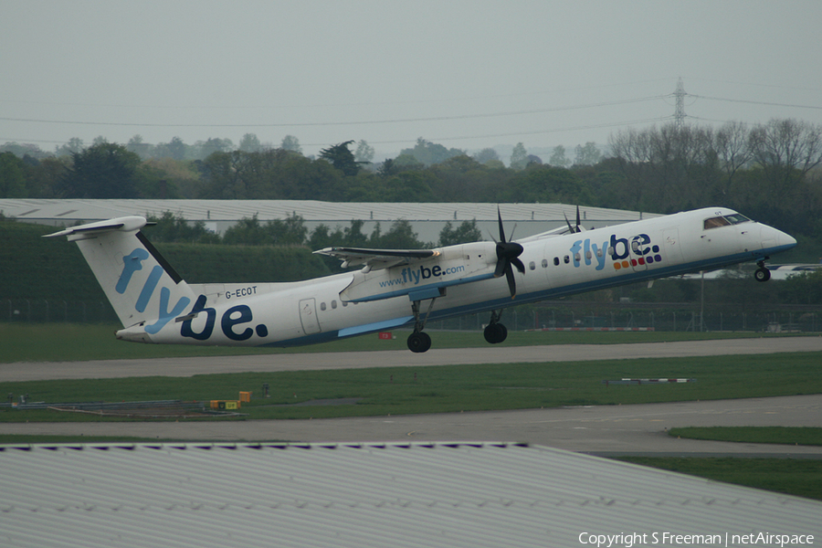 Flybe Bombardier DHC-8-402Q (G-ECOT) | Photo 48021