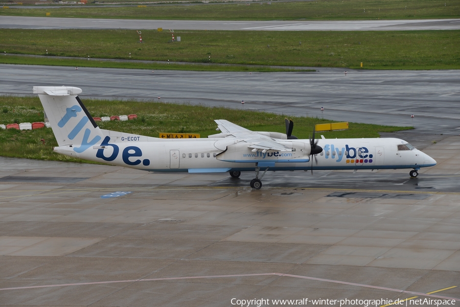 Flybe Bombardier DHC-8-402Q (G-ECOT) | Photo 360368