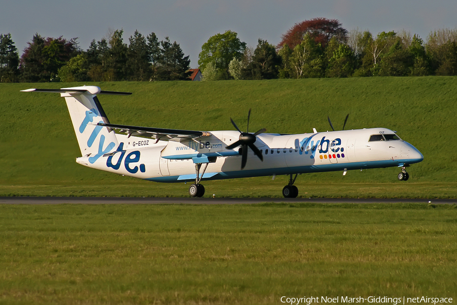 Flybe Bombardier DHC-8-402Q (G-ECOZ) | Photo 4295