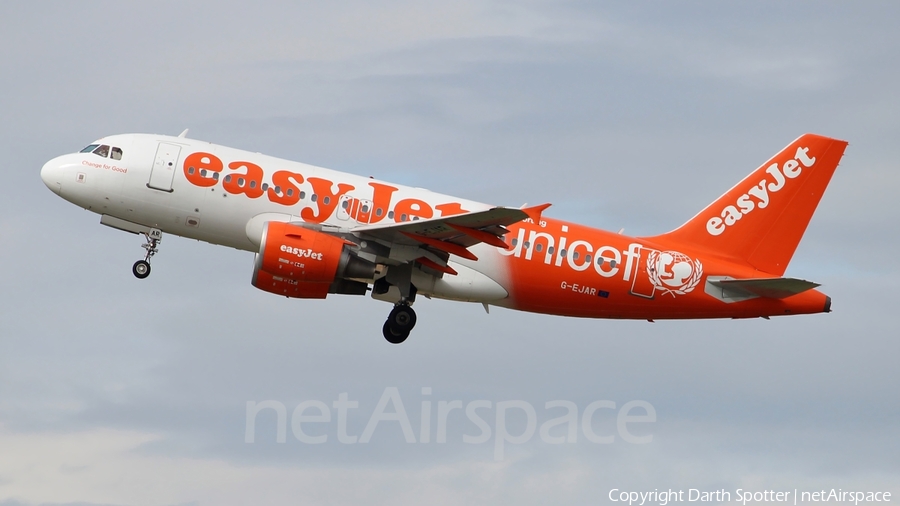 easyJet Airbus A319-111 (G-EJAR) | Photo 221732