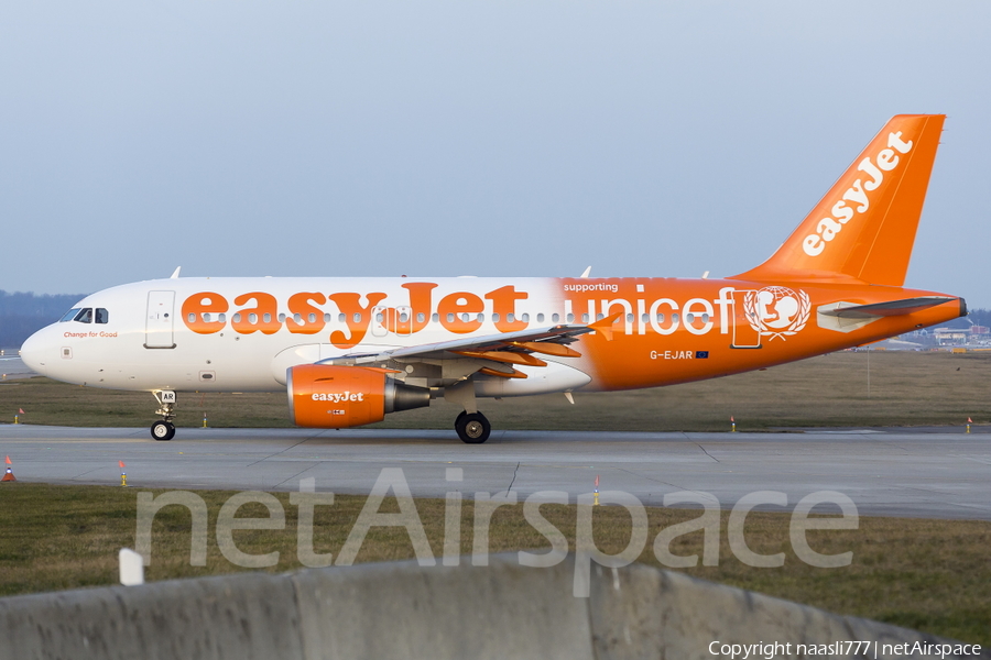 easyJet Airbus A319-111 (G-EJAR) | Photo 18379