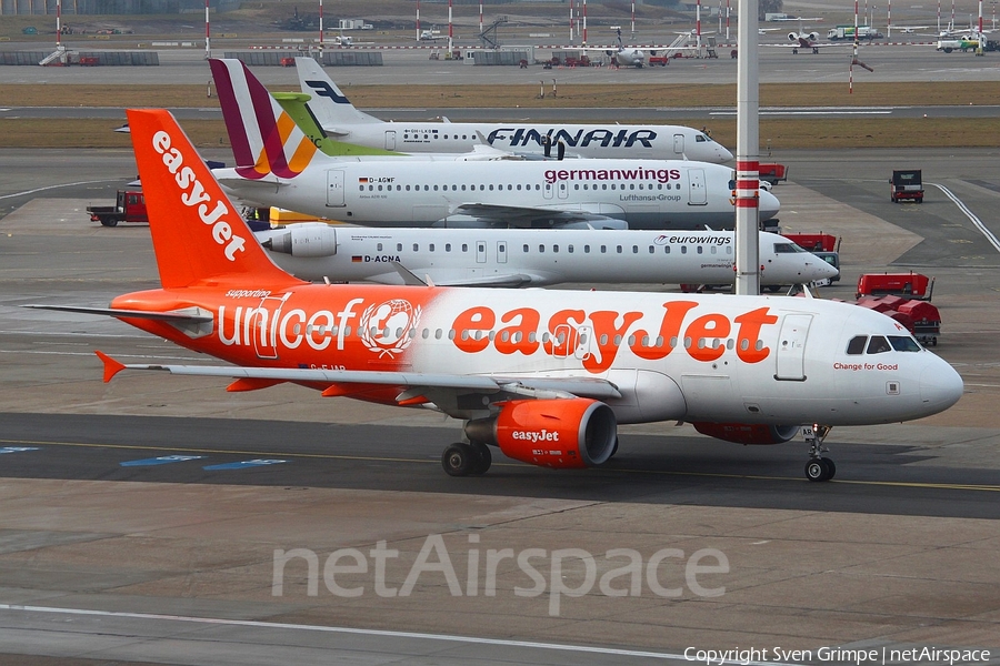easyJet Airbus A319-111 (G-EJAR) | Photo 40532