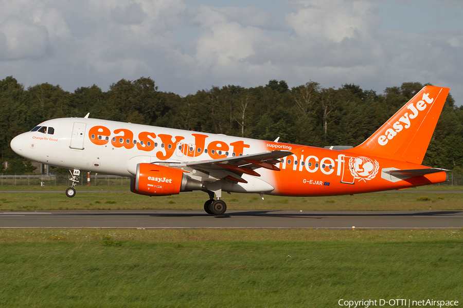 easyJet Airbus A319-111 (G-EJAR) | Photo 513128