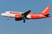 easyJet Airbus A319-111 (G-EJAR) at  Milan - Malpensa, Italy