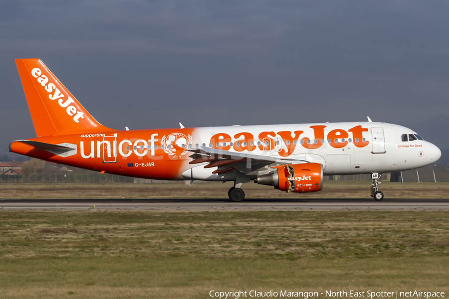 easyJet Airbus A319-111 (G-EJAR) | Photo 98266