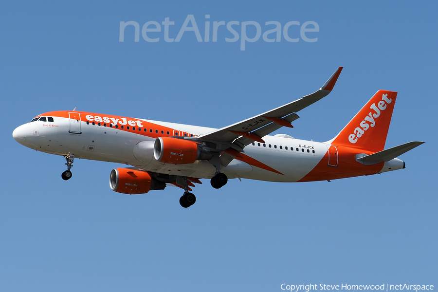 easyJet Airbus A320-214 (G-EJCK) | Photo 583575