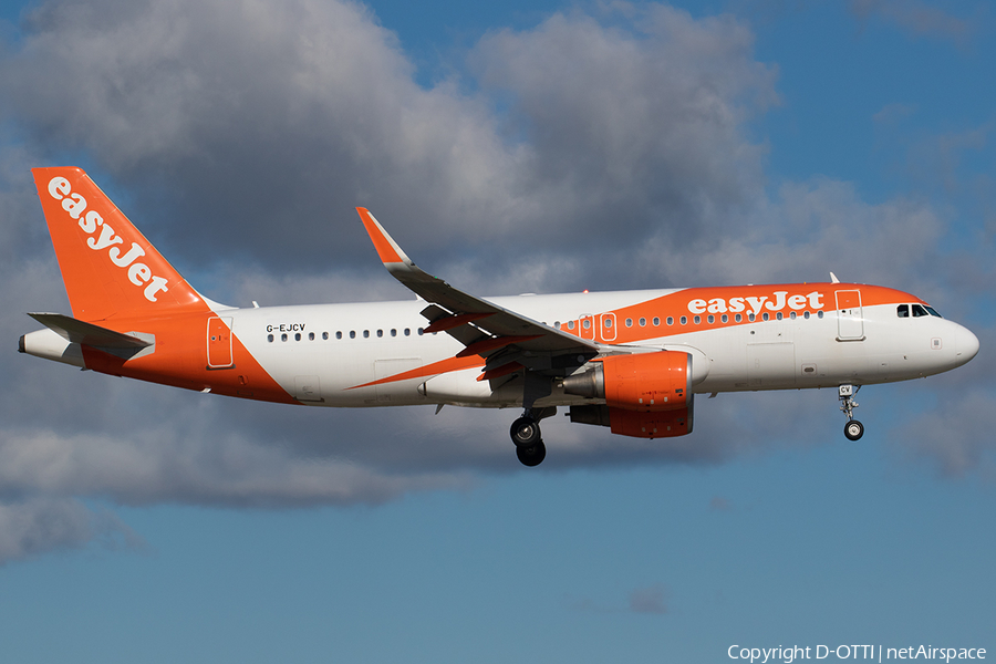 easyJet Airbus A320-214 (G-EJCV) | Photo 561376