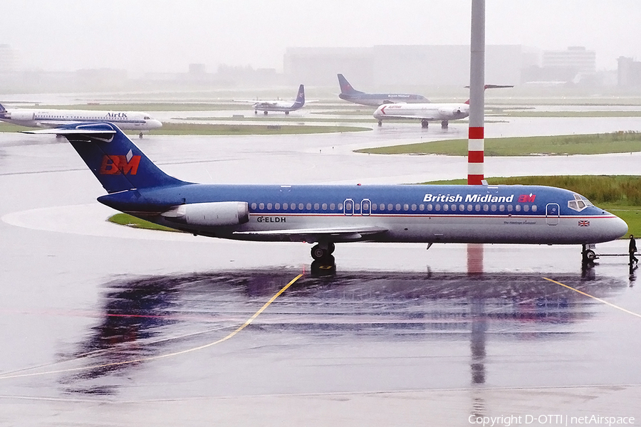 British Midland Airways - BMA McDonnell Douglas DC-9-32 (G-ELDH) | Photo 143058