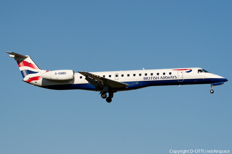 British Airways Embraer ERJ-145EU (G-EMBD) | Photo 200128