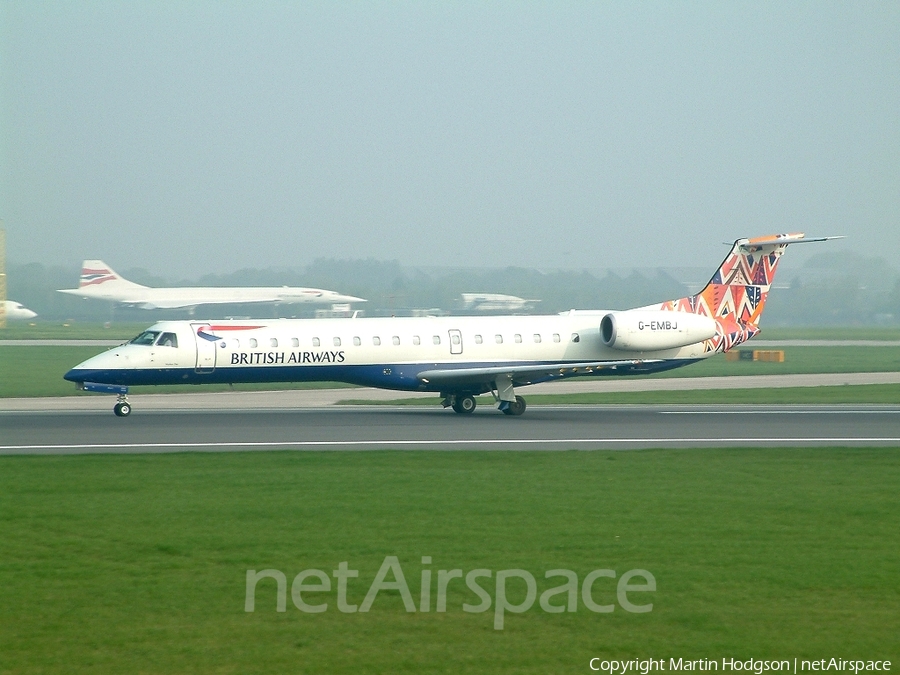 British Airways (Citiexpress) Embraer ERJ-145EU (G-EMBJ) | Photo 102609