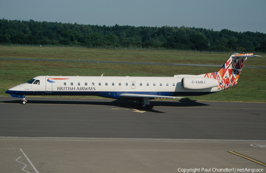 British Airways (Citiexpress) Embraer ERJ-145EU (G-EMBJ) | Photo 103216