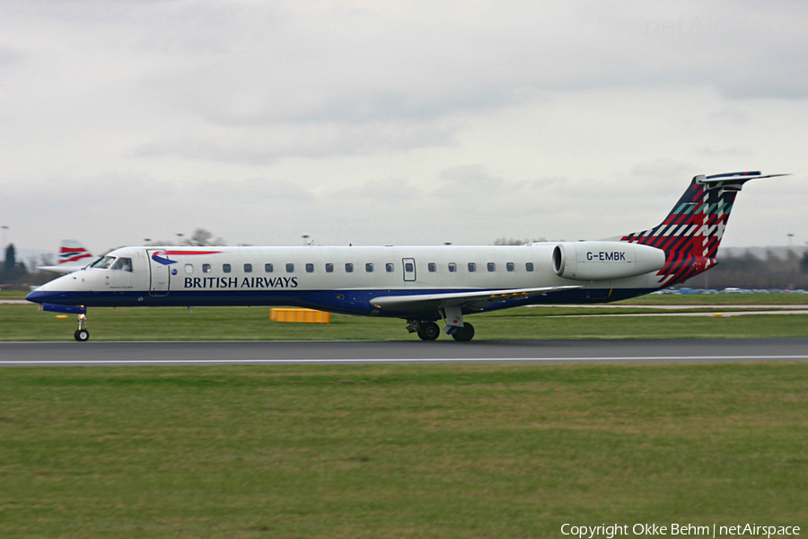 Flybe Embraer ERJ-145EU (G-EMBK) | Photo 38143