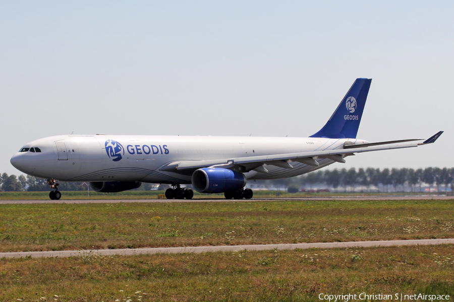 GEODIS Air Network (Titan Airways) Airbus A330-343E(P2F) (G-EODS) | Photo 522703