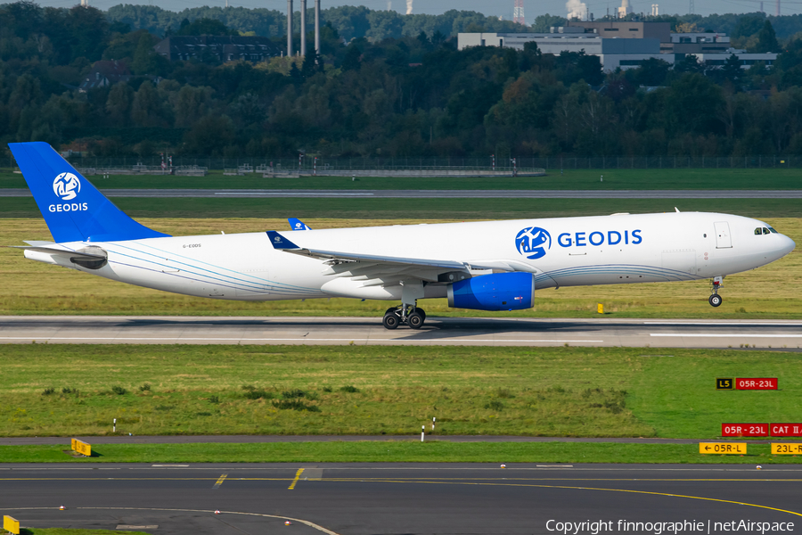 GEODIS Air Network (Titan Airways) Airbus A330-343E(P2F) (G-EODS) | Photo 474755