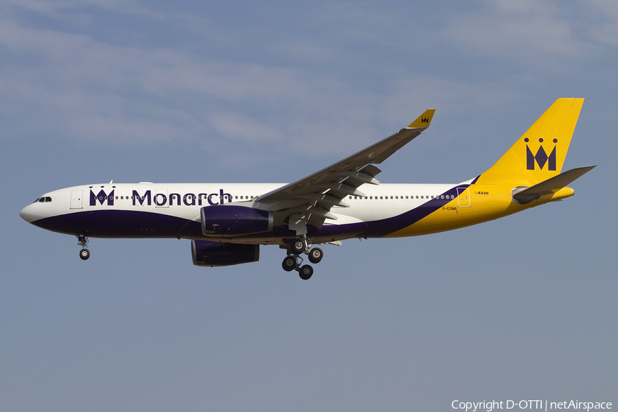 Monarch Airlines Airbus A330-243 (G-EOMA) | Photo 415957