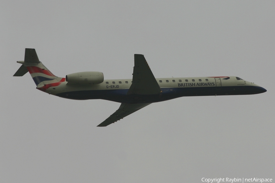 British Airways (Citiexpress) Embraer ERJ-145EP (G-ERJD) | Photo 556622
