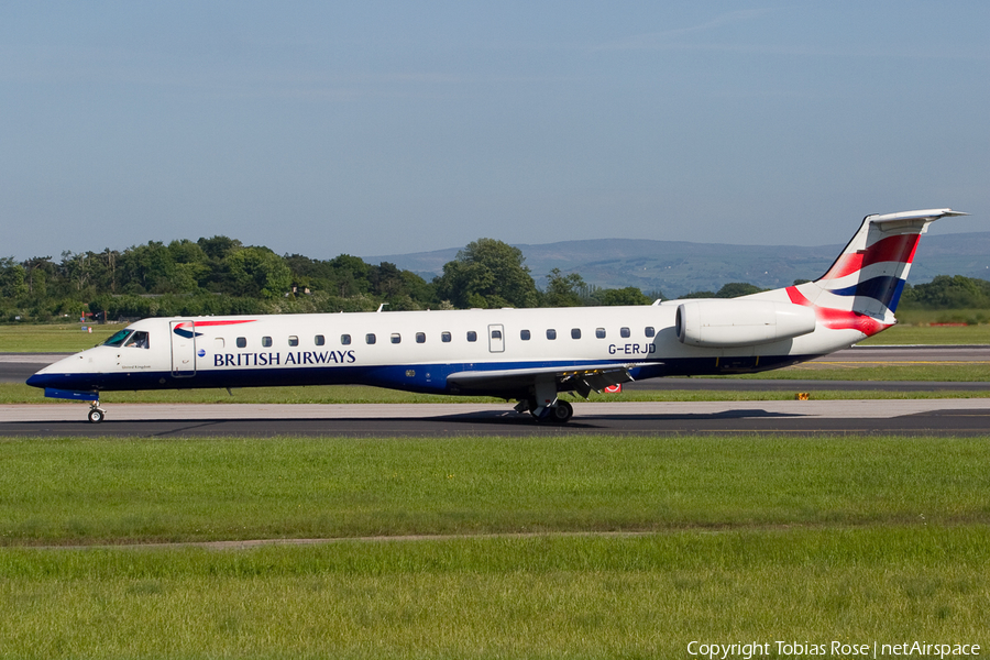 British Airways (Citiexpress) Embraer ERJ-145EP (G-ERJD) | Photo 303486